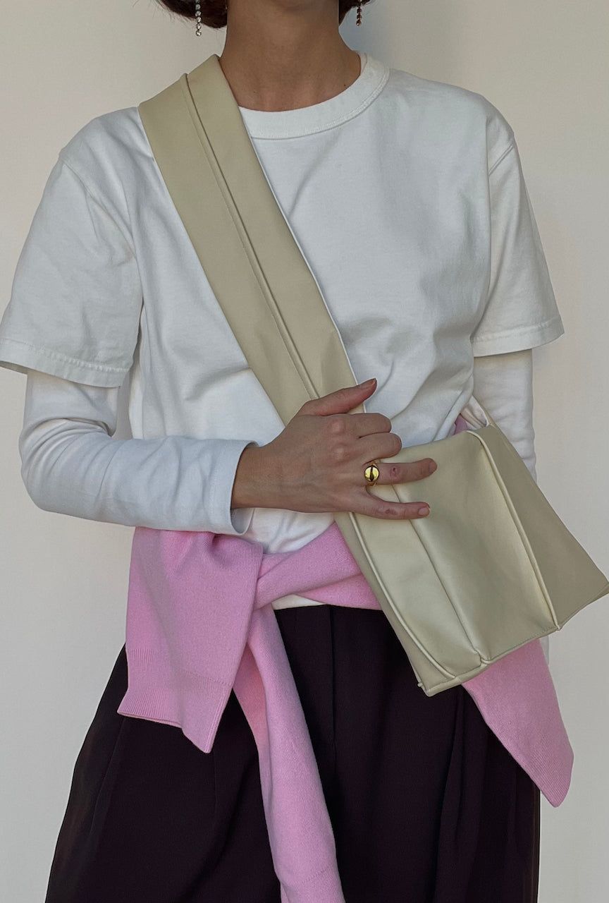 MICRO DEIA - mini borsa crossbody in ecopelle