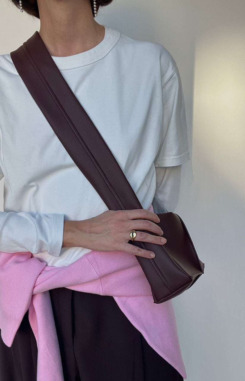 MICRO DEIA - mini borsa crossbody in ecopelle