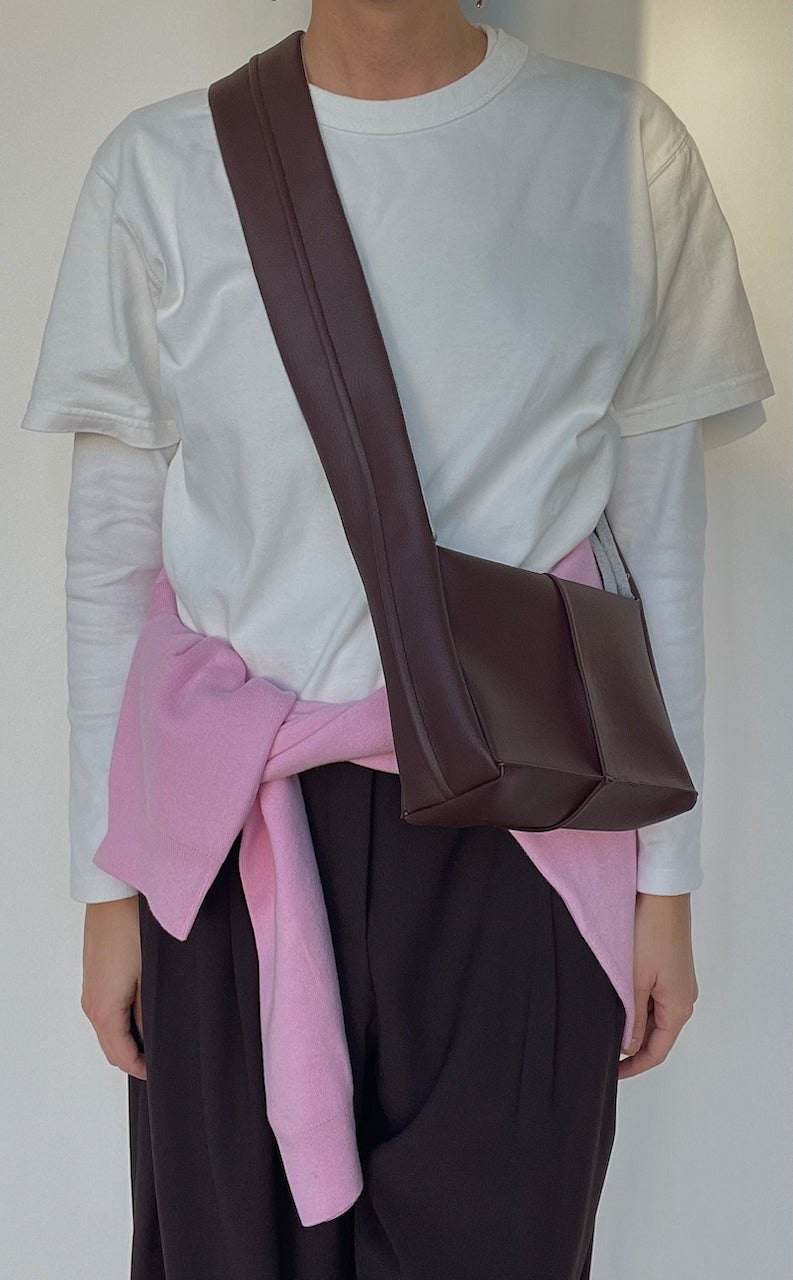 MICRO DEIA - mini borsa crossbody in ecopelle
